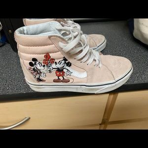 Vans Minnie Mouse Disney Pink Hightops